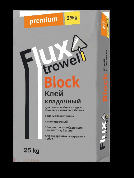 Flux "Block" Клей кладочный для газоблоков 25кг