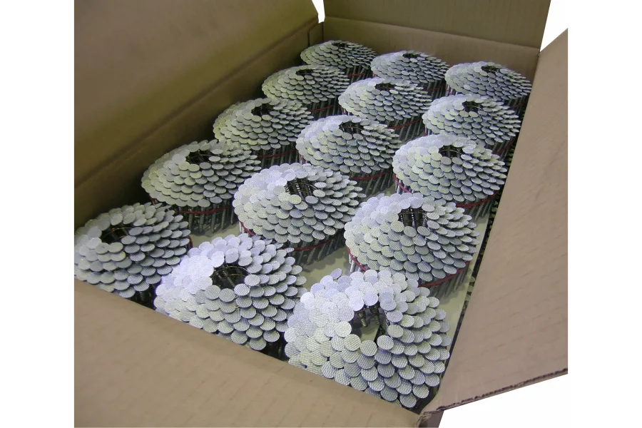 Гвозди барабанные с кольцевой накткой CRN 31/32 BKRI cnk (7200шт)