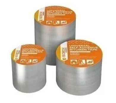 Лента серебристая 10*10 ISOBOX SA BITUMEN TAPE