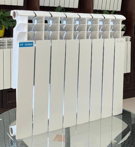 Алюминиевый радиатор выпуклый HF-500D (500×80×98мм) 2